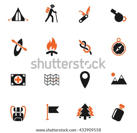 day of skouts web icons for user interface design