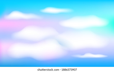 Day sky background. Blue sky and white clouds