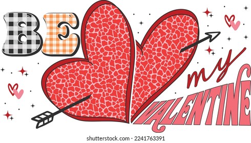 Valentine’s Day Sublimation Design, Valentine’s Day Sublimation for t-shirt, cards, Valentine's Day cards, invitations, t-shirts design.