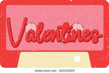 Valentine’s Day Sublimation Design, Valentine’s Day Sublimation for t-shirt, cards, Valentine's Day cards, invitations, t-shirts design.