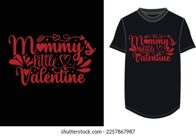 
Valentine’s day SVG t-shirt design. 

