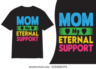 Mother’s Day T Shirt Design | mom t-shirt design vector