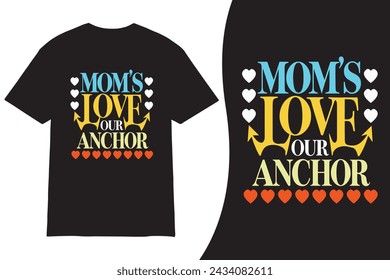 Mother’s Day T Shirt Design | mom t-shirt design vector