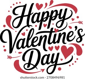  Diseño de la camiseta del DÍA DE SAN VALENTÍN, diseño del Vector.