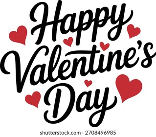  Diseño de la camiseta del DÍA DE SAN VALENTÍN, diseño del Vector.