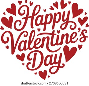  Diseño de la camiseta del DÍA DE SAN VALENTÍN, diseño del Vector.