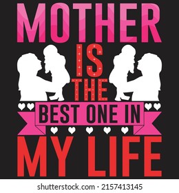 Mother’s day T shirt Designs With custom vector
