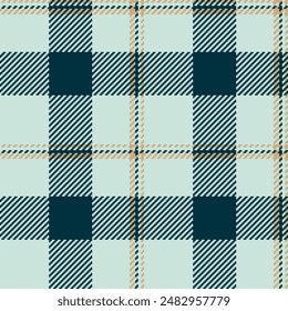 Día tartán textura a cuadros, tela de Vector textil Cliente. Difícil comprobar patrón de fondo sin fisuras en la paleta de colores claros y oscuros.