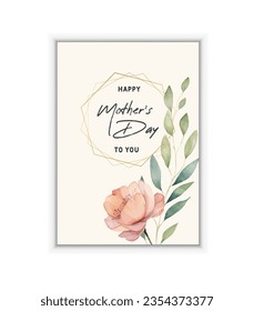 Woman’s Day text design with butterfly and leafs. Vector illustration. Woman’s Day card greeting design on textured background, pastel colors. Template for a poster, cards, banner.