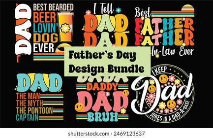 Father’s Day T-Shirt Design Bundle