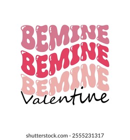 A Valentine’s Day t-shirt design featuring romantic themes like hearts, roses, cupids, and love-themed quotes such as "Be Mine" or "Love is in the Air." Styled in soft, warm colors like red, pink,