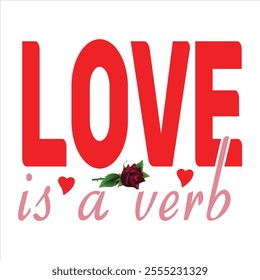 A Valentine’s Day t-shirt design featuring romantic themes like hearts, roses, cupids, and love-themed quotes such as "Be Mine" or "Love is in the Air." Styled in soft, warm colors like red, pink,