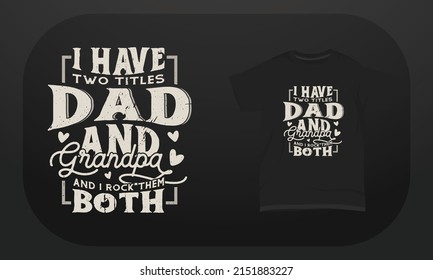 Father’s Day T-shirt Design 