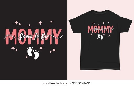 Camiseta del Día de la Madre pronto para ser mamá