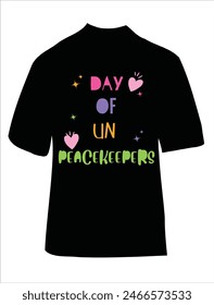 Day of UN Peacekeepers T-Shirt