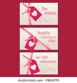 Day Valentine Card Set