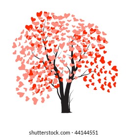 day valentine tree design