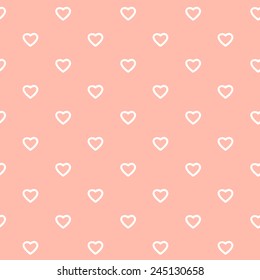 Day valentines seamless background