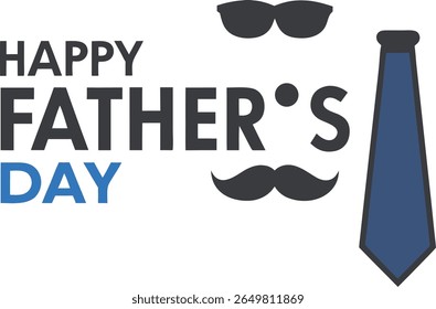 Ilustración de Arte vectorial del Día del Padre