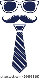 Vektorgrafik zum Vatertag