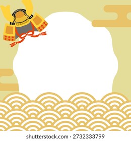 Ilustração de banner de vetor do dia das crianças (sem texto) | 5 de maio Antecedentes de férias em japonês