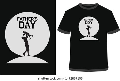 FATHER’S DAY - vector design illustration, it can use for label, logo, sign, sticker or printing for the t-shirt.