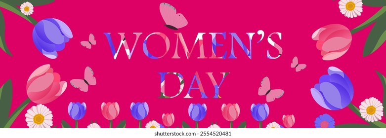 Women’s Day Vector Illustration for Social Media, Greeting Cards, and Event Marketing