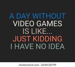 Video Un día sin juegos es como bromear, no tengo ni idea