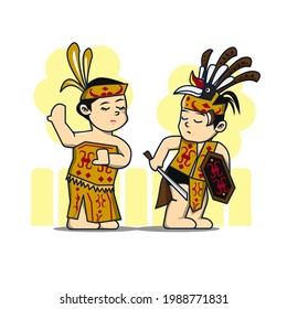 Dayak Traditional Images Stock Photos Vectors Shutterstock