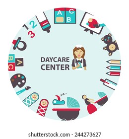 Daycare Center Emblem.