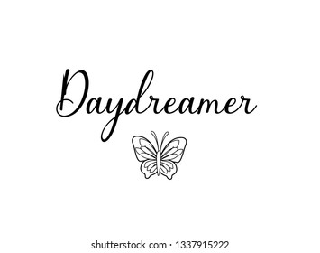 daydreamer butterfly vector