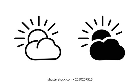 Daylight icon in trendy flat style isolated on grey background. Website pictogram. Internet symbo