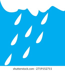 daylight raindrop , cloudy sky
