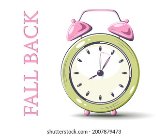 Daylight Saving Time begins concept. Time management. Planning. Clock, hourglass, alarm clock, calendar and stopwatch.