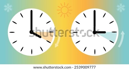 Daylight saving time, concept of advancing clocks for extra hour of daylight during summer.