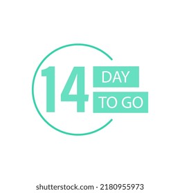 Days Left Badges and Stickers. Number of days left. Countdown left days banner. Count down vector banner template. 