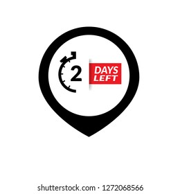 Days Left - vector