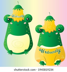days of the week with animals - Wednesday