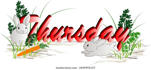 The days of the week are beautifully displayed, decorated with cute animals.