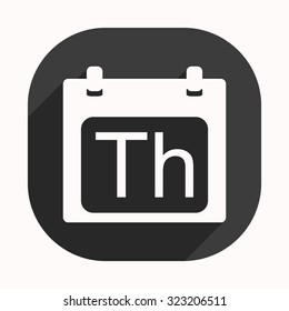 days of the week. icon. vector design