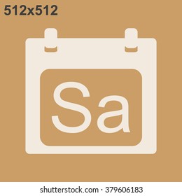 days of the week. icon. vector design