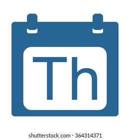 days of the week icon, vector illustration. Modern design. Flat design style