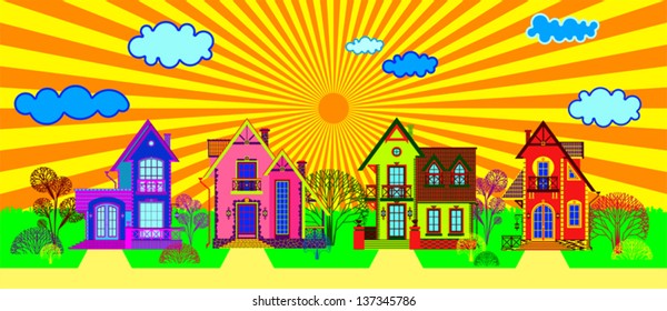 daytime in town