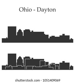 Dayton, Ohio ( city silhouette )