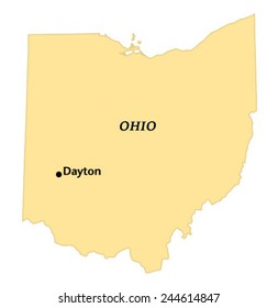 Dayton, Ohio Locate Map