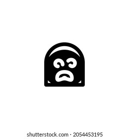 Dazed Icon Isolated On White Background
