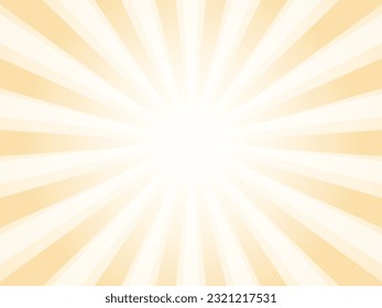 Dazzling sun rays wind concentration line background material_orange