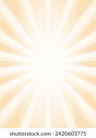 Dazzling sunlight concentrated line background material_orange_vertical