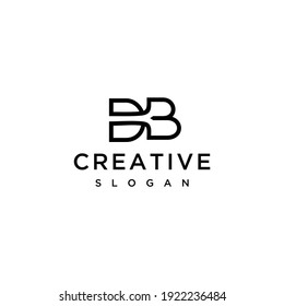 DB or BD letters logo vector symbols	