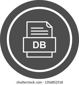 DB File Document Icon
